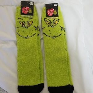 Grinch socks